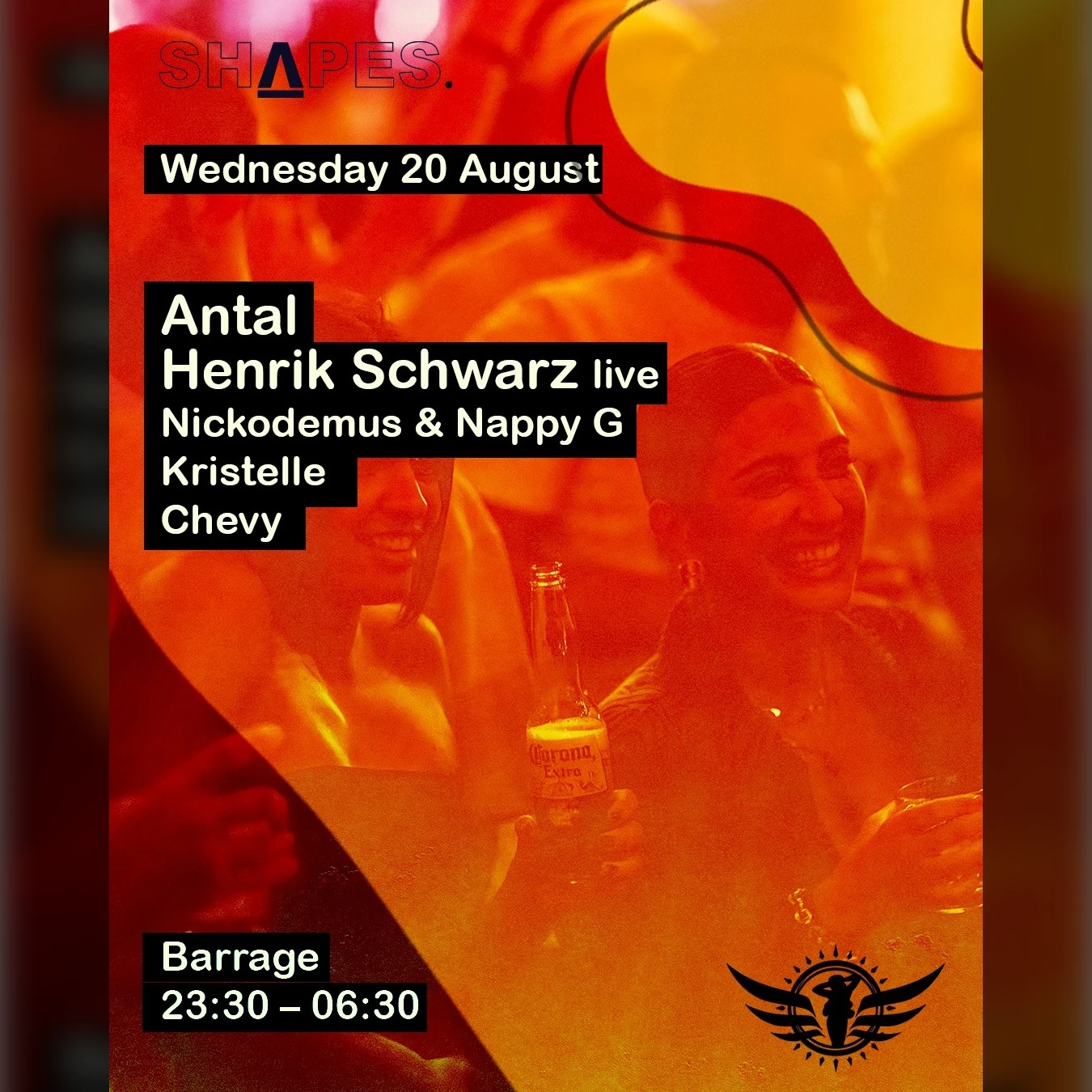 Antal x Henrik Schwarz @Shapes Festival 